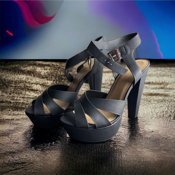 Delicious Shoes - • My Delicious Shoes• Tall• Heel• Fort Black• Sedona• Size 10• Women•